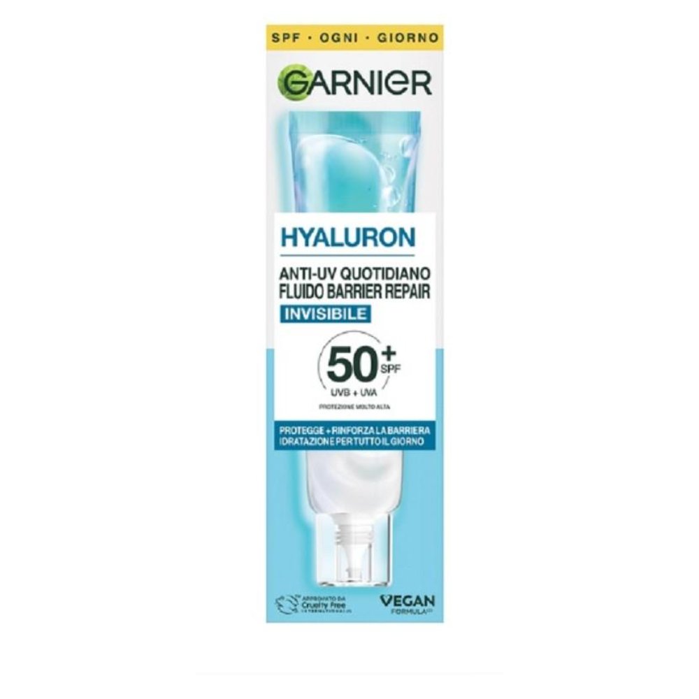 Garnier Hyaluron Fluido Anti-UV Barrier Repair SPF 50+ 40 Ml