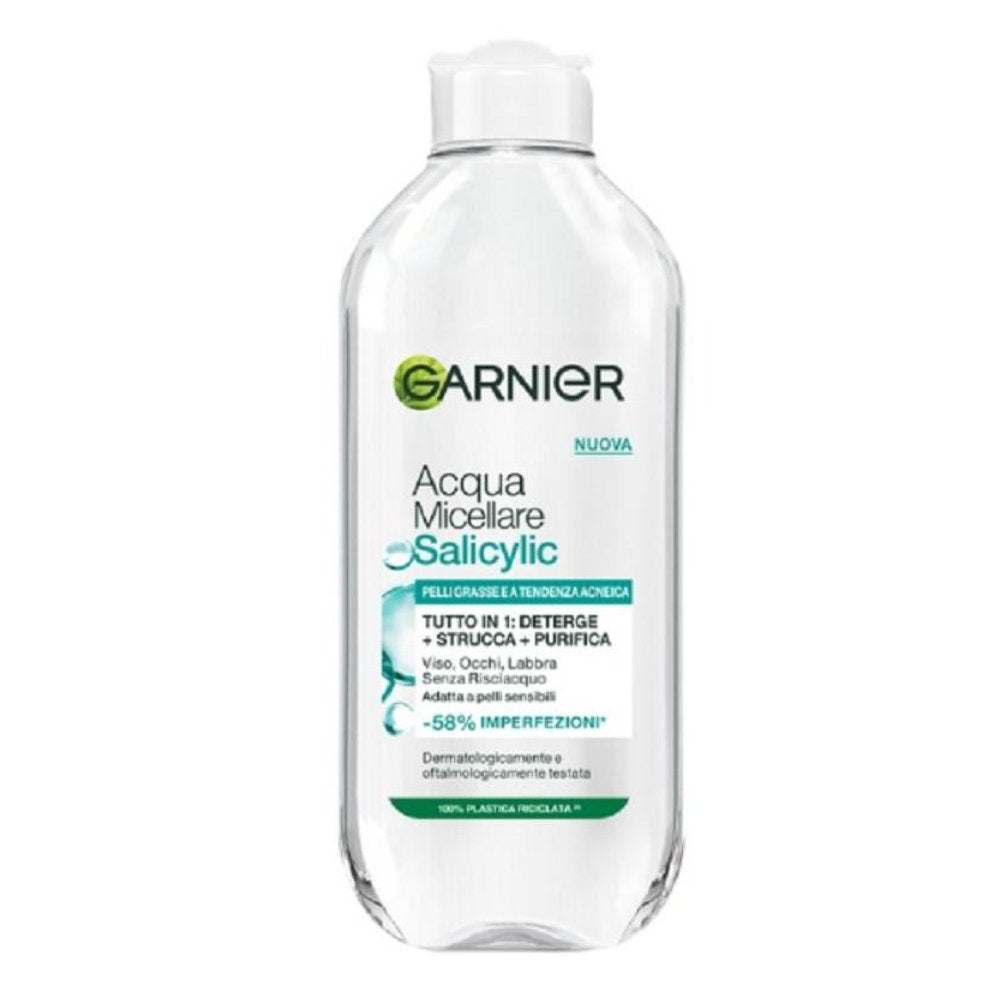 Garnier Acqua Micellare Salicylic Pelle Grassa/Acneica 400 Ml