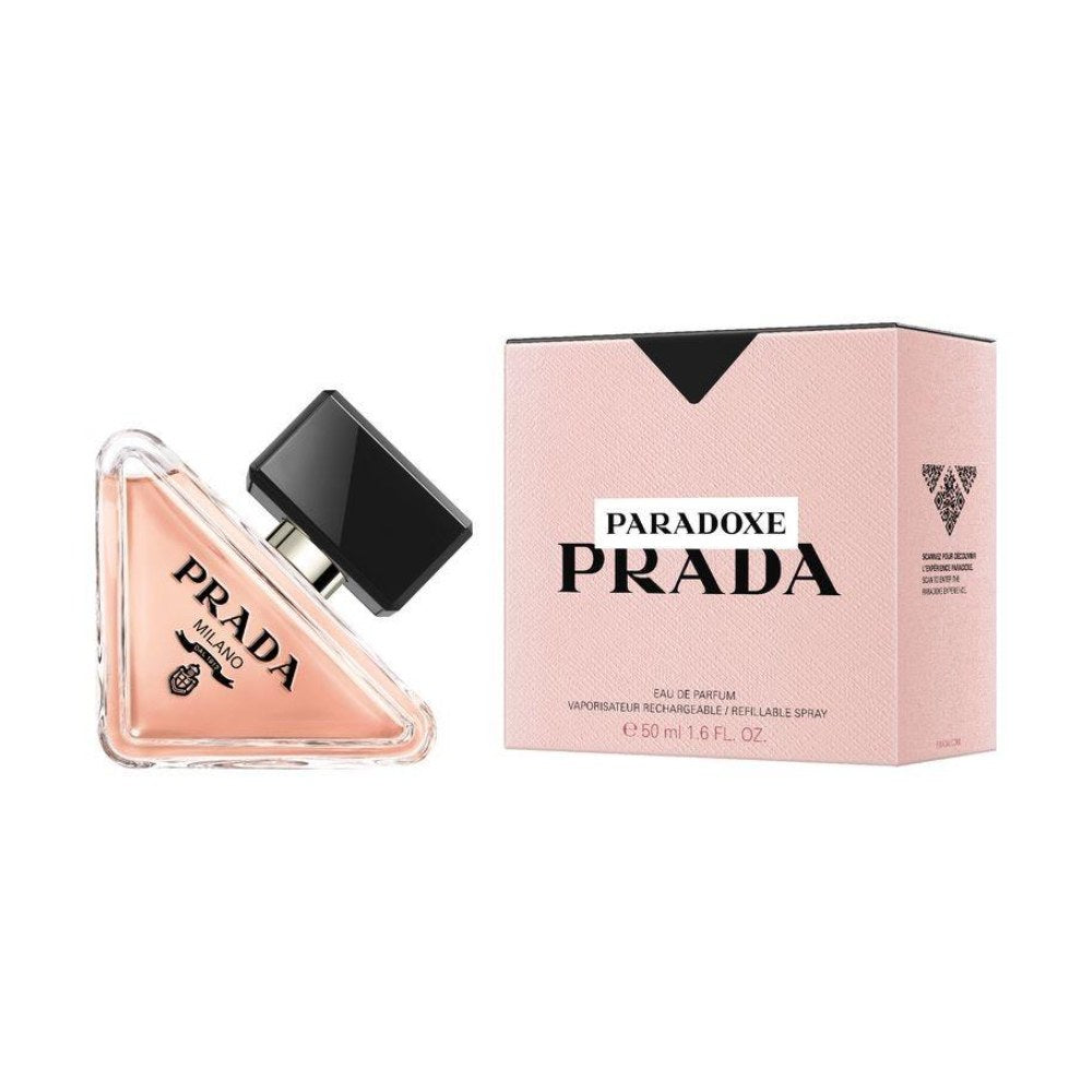 Prada Paradoxe Eau de Parfum donna 50ml flacone verticale minimalista