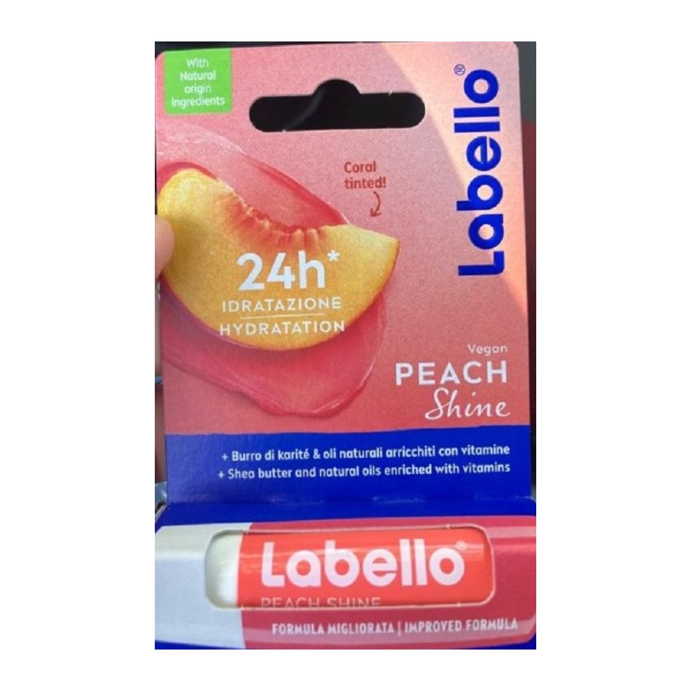 Labello Stick 24H Idratazione Peach Shine