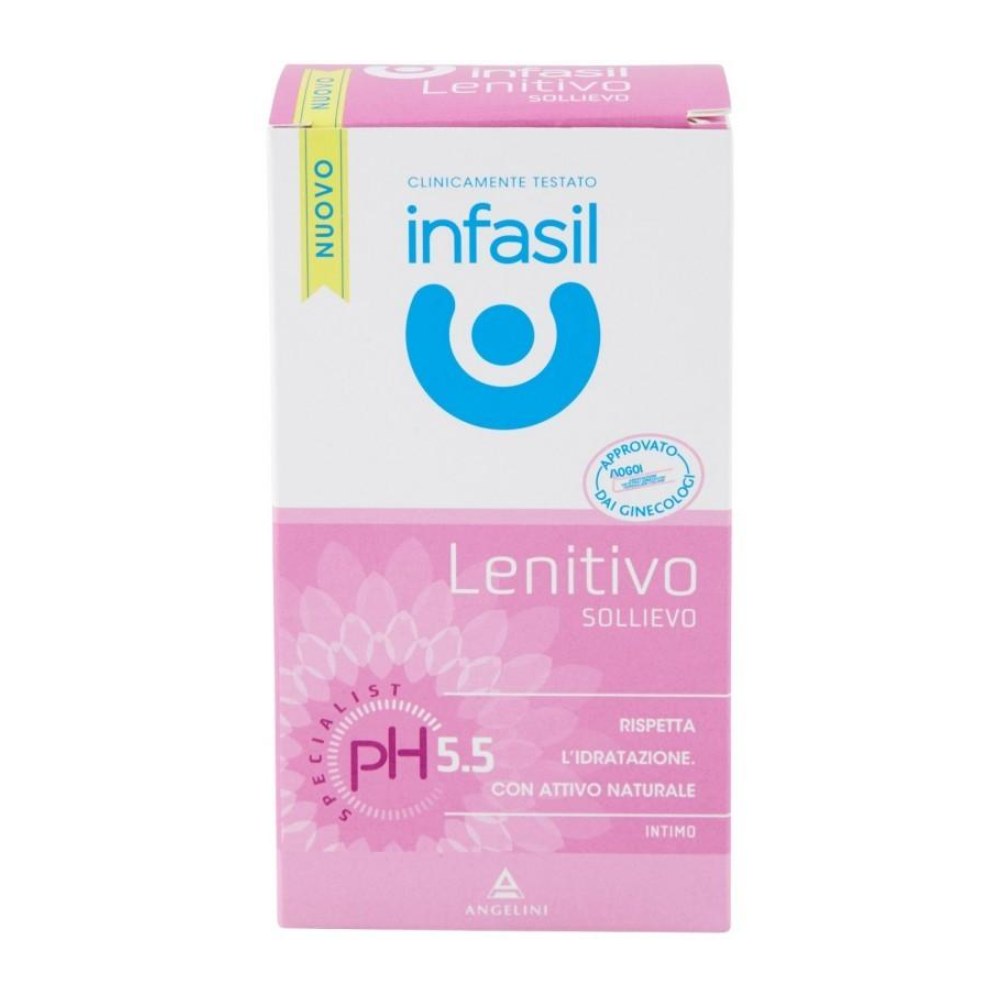 Infasil Detergente Intimo Lenitivo Sollievo pH 5,5 200 ml