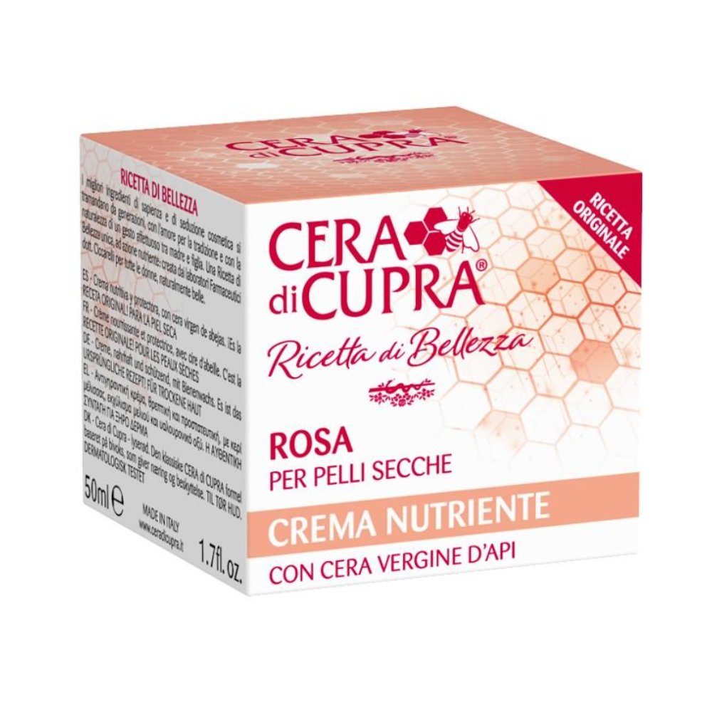 Cera Di Cupra Rosa Crema Classica Pelli Secche Vaso 50 Ml