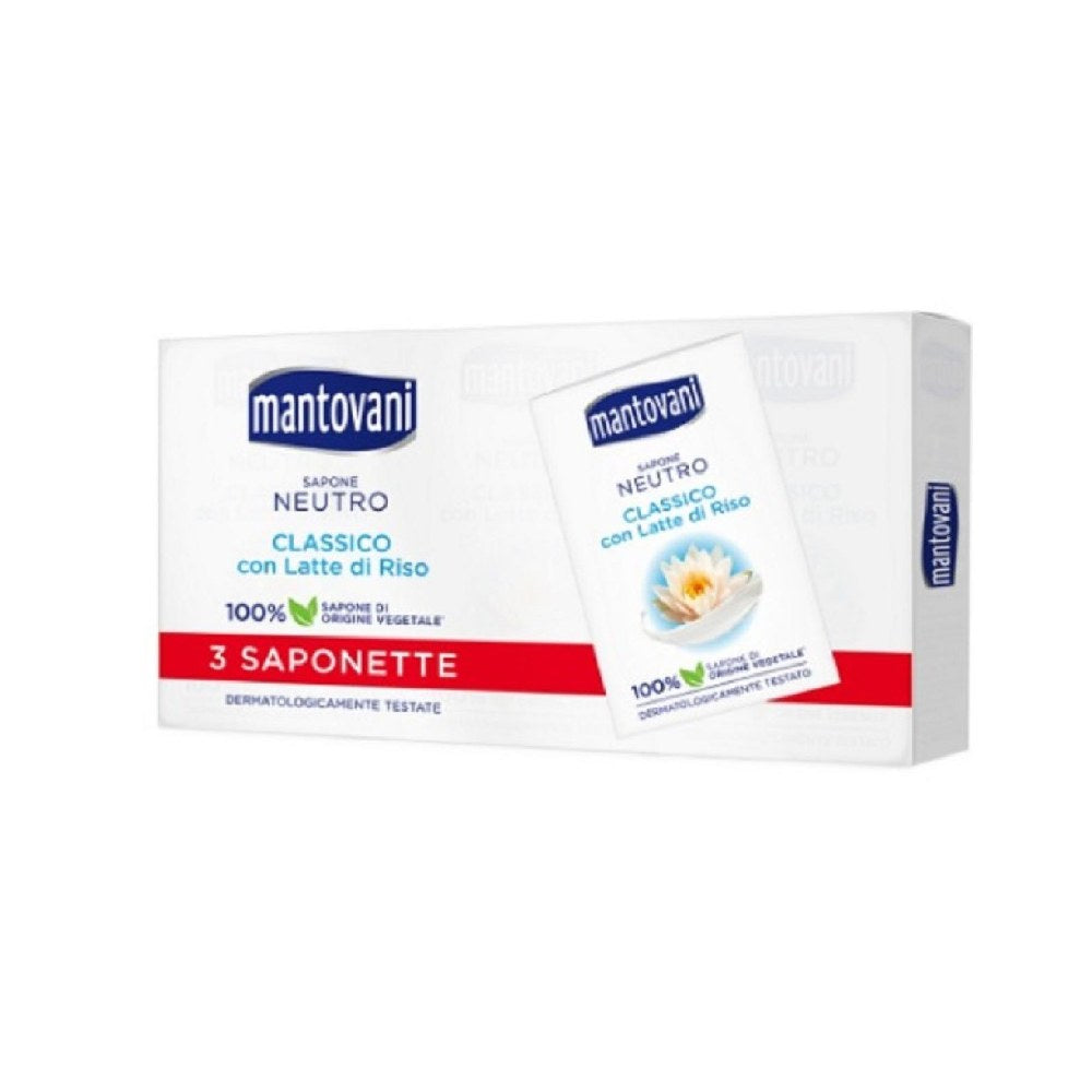 Mantovani Sapone Neutro Classico 3 x 90 gr