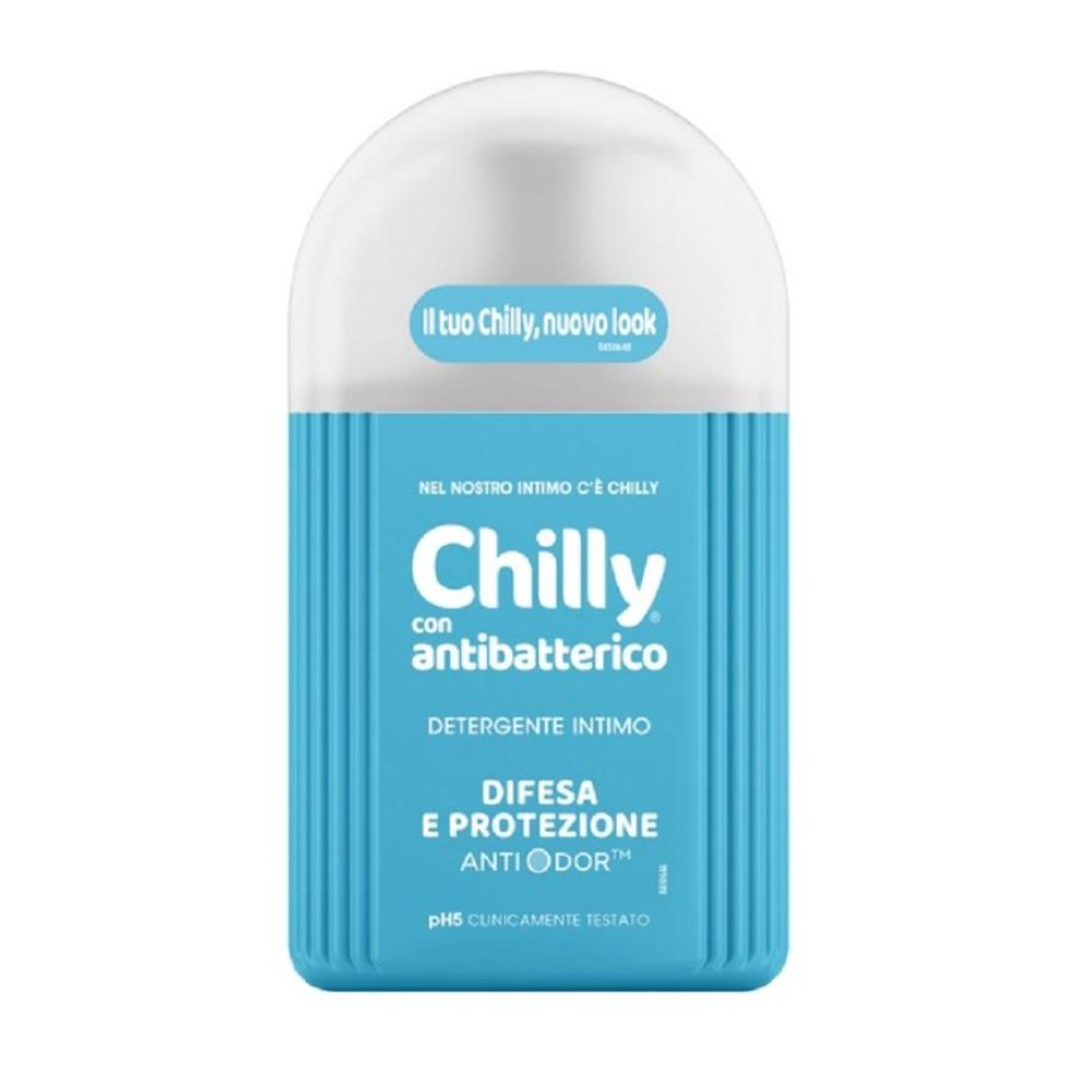 Chilly Detergente Intimo Antibatterico Difesa e Protezione pH 5 200 ml