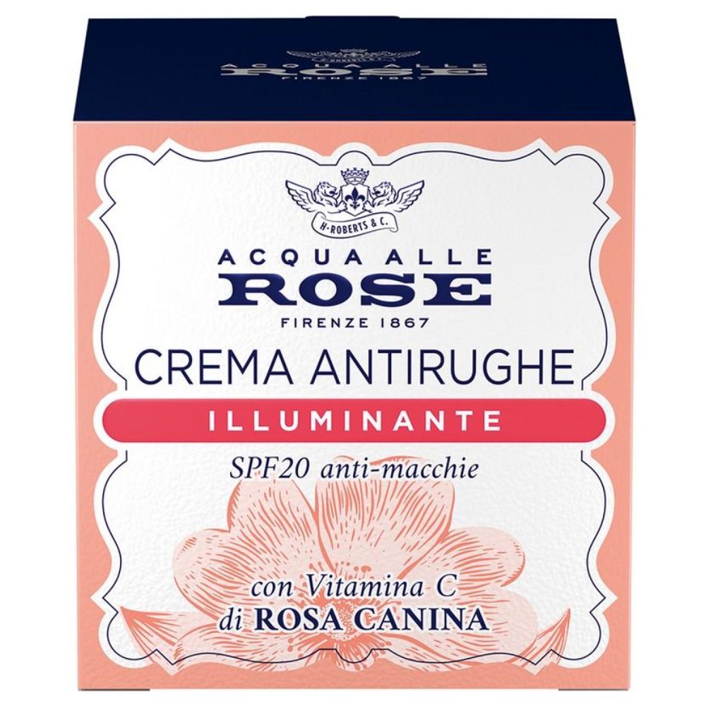 Acqua Alle Rose Crema Antirughe Illuminante Vit.C SPF20 50 Ml
