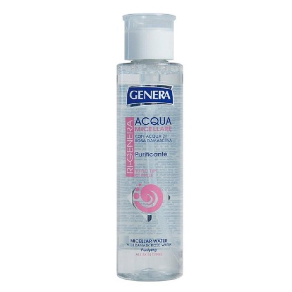 Genera Acqua Micellare con Acqua di Rosa Damascena 250 Ml
