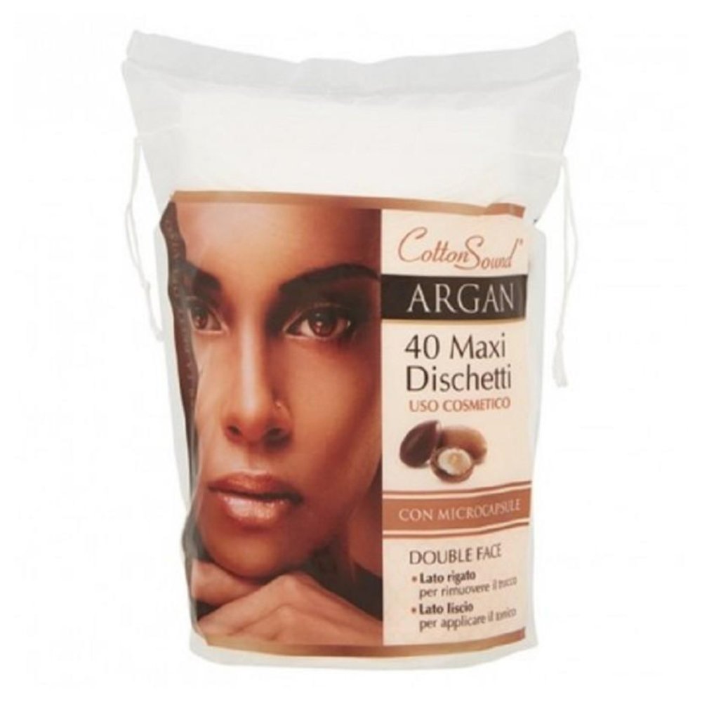 Cotton Sound Argan Maxi Dischetti Uso Cosmetico 40 Pz