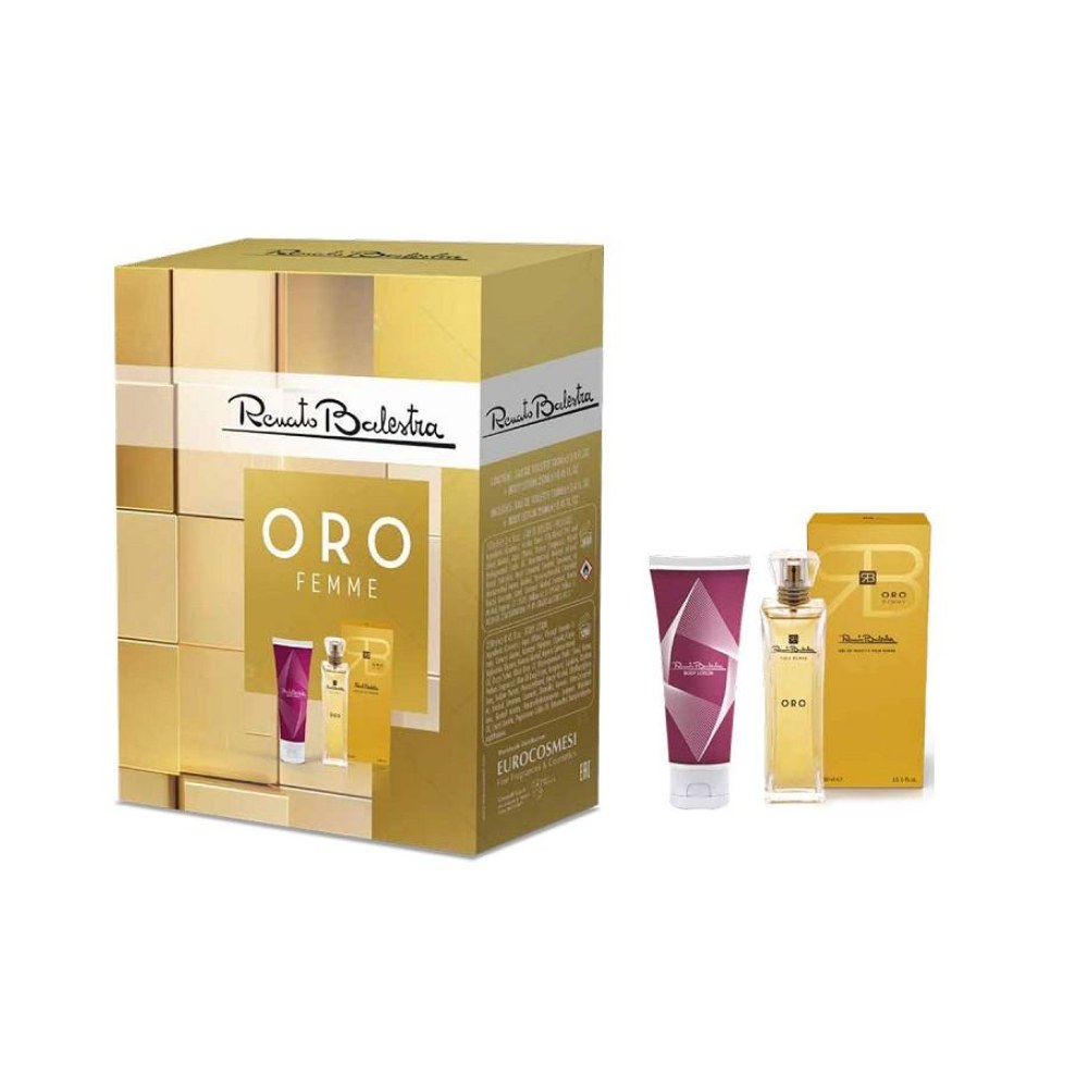 Balestra Oro Femme Coffret Edt 100Ml + Body Lotion 100Ml