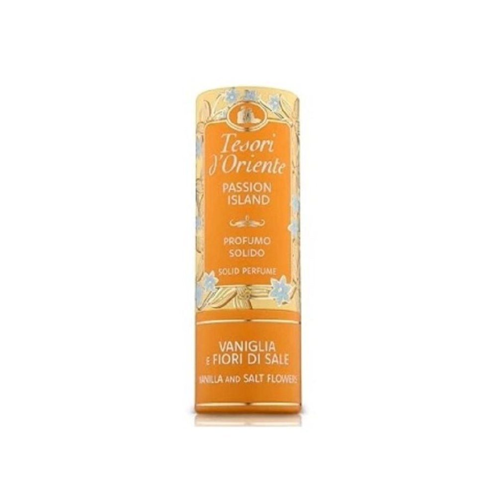Tesori d'Oriente Vaniglia e Fiori di Sale flacone profumo solido per donna