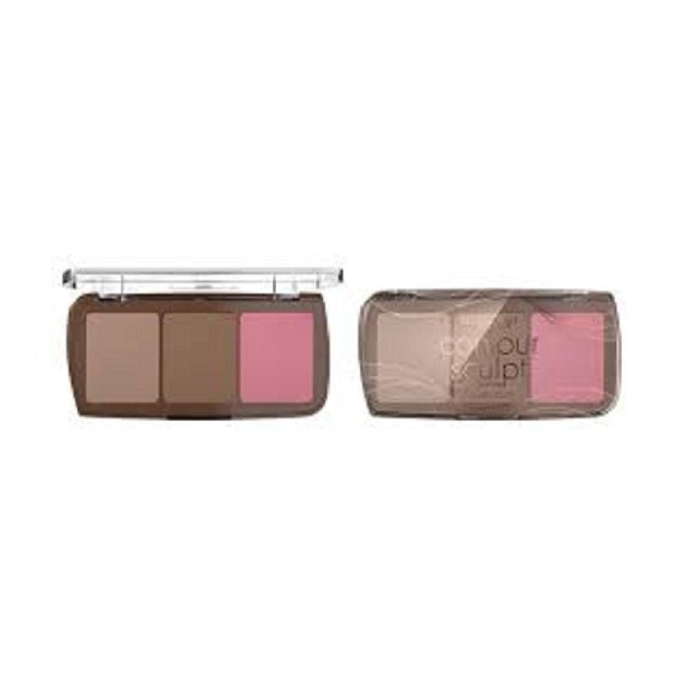 Deborah Palette Trio 2 Terre + Blush 02 Dark