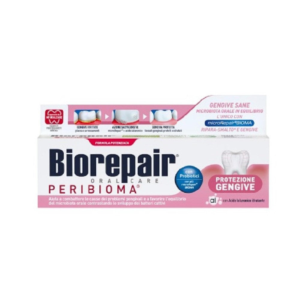 Biorepair Oralcare Peribioma Dentifricio Protezione Gengive 75 ml