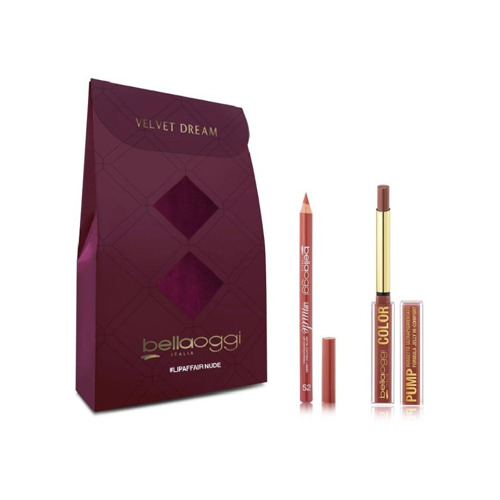 Bellaoggi Rossetto Effetto Jelly Color Pump Col. 2 + Matita Labbra 052