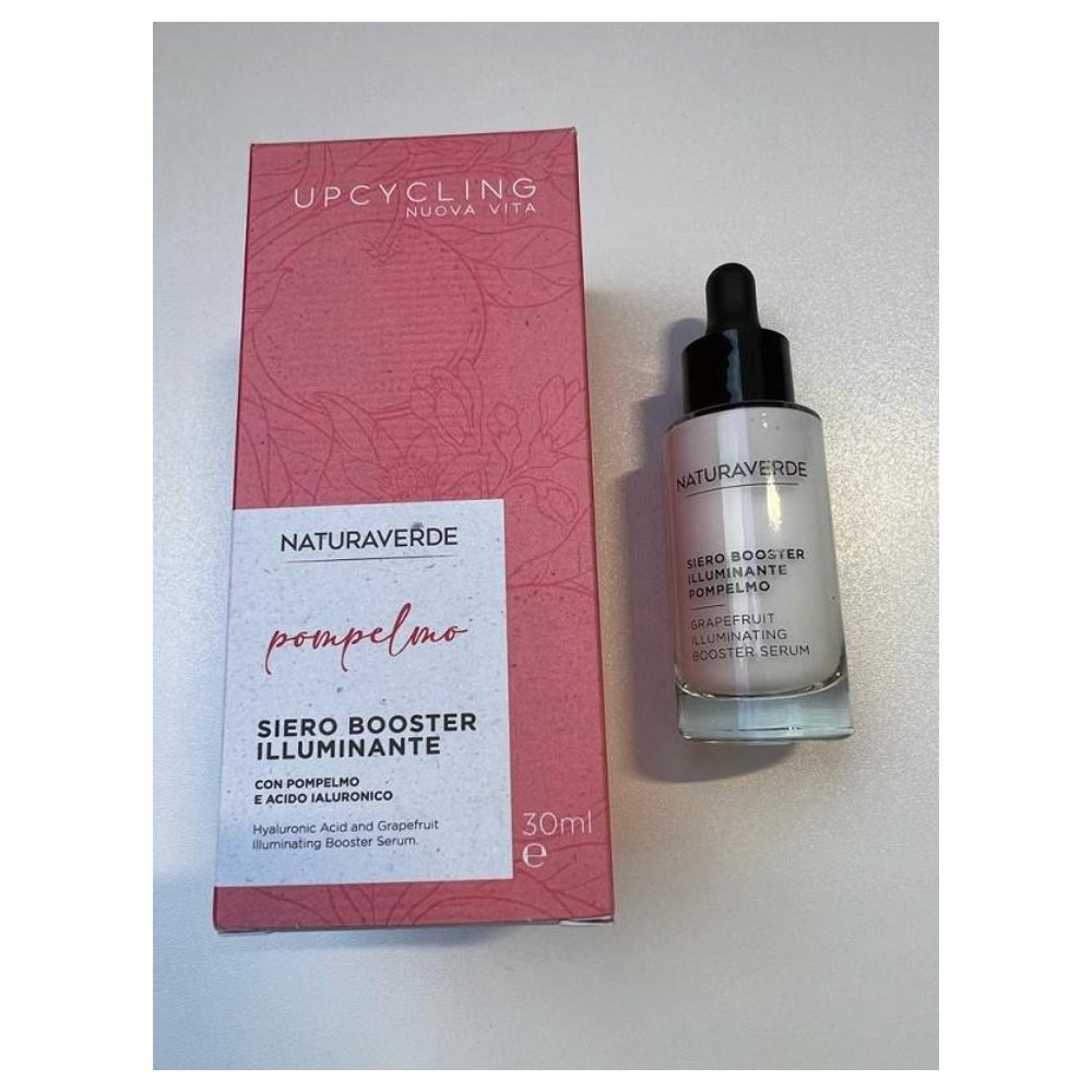 Naturaverde Upcycling Pompelmo Siero Booster Illuminante 30 ml Viso