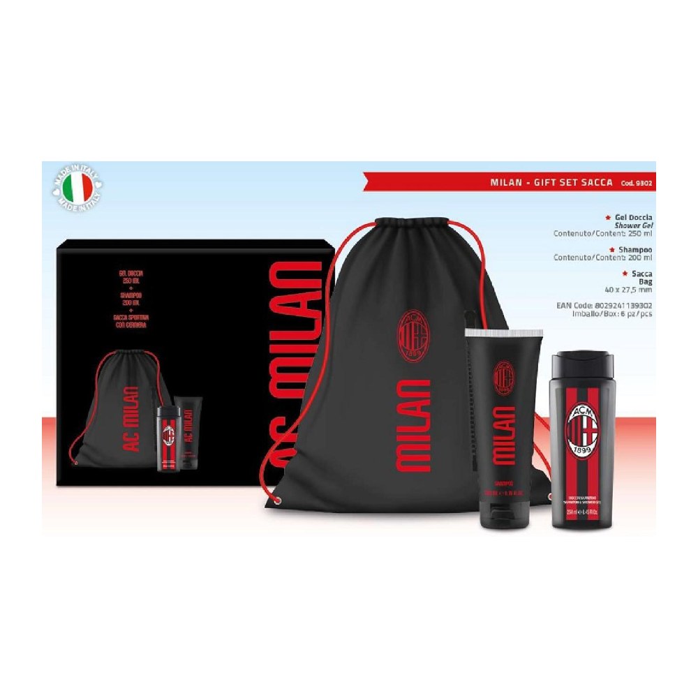 Milan Coffret S/G 250Ml + S/G 200Ml Tubo + Sacca