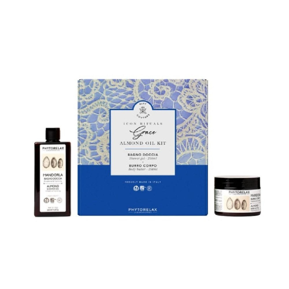 Phytorelax Icon Rituals Coffret S/G 250Ml + Burro Corpo 250Ml Mandorla