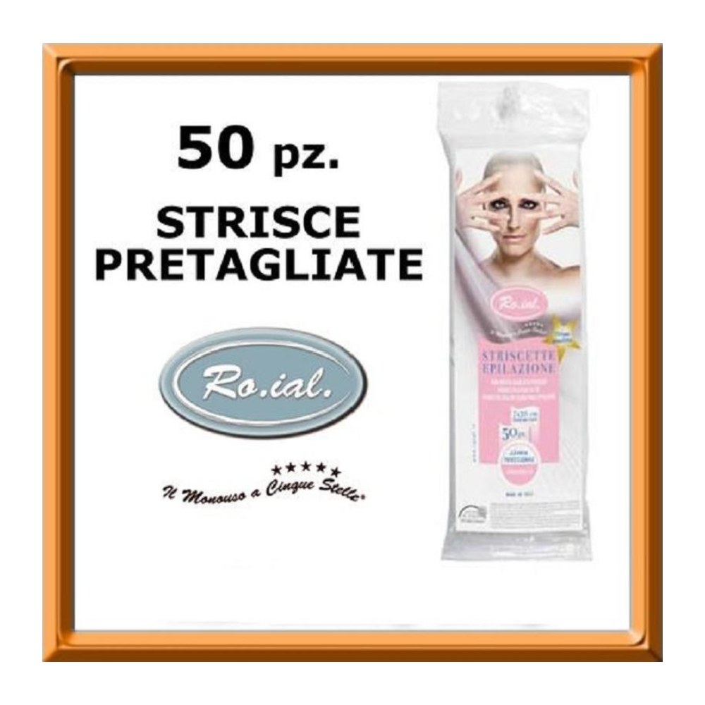 Ro.ial. Professional Striscette Epilazione 7x20 cm - 50 Pz