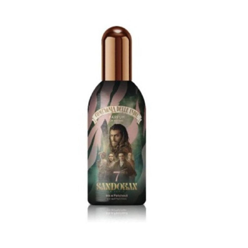 Compagnia delle Indie Sandokan Iris e Patchouli Parfum donna – dettaglio packaging profumo