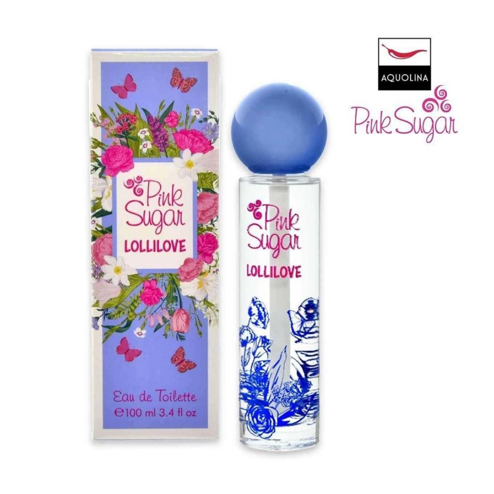 Aquolina Pink Sugar Lollilove Eau de Toilette per donna – flacone rosa