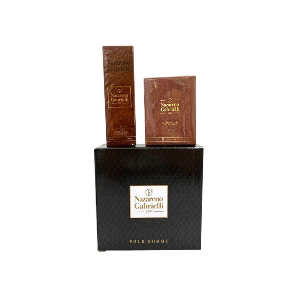 Nazareno Gabrielli Classico Pour Homme Coffret EDP 100Ml + S/G 400Ml NEW 2025