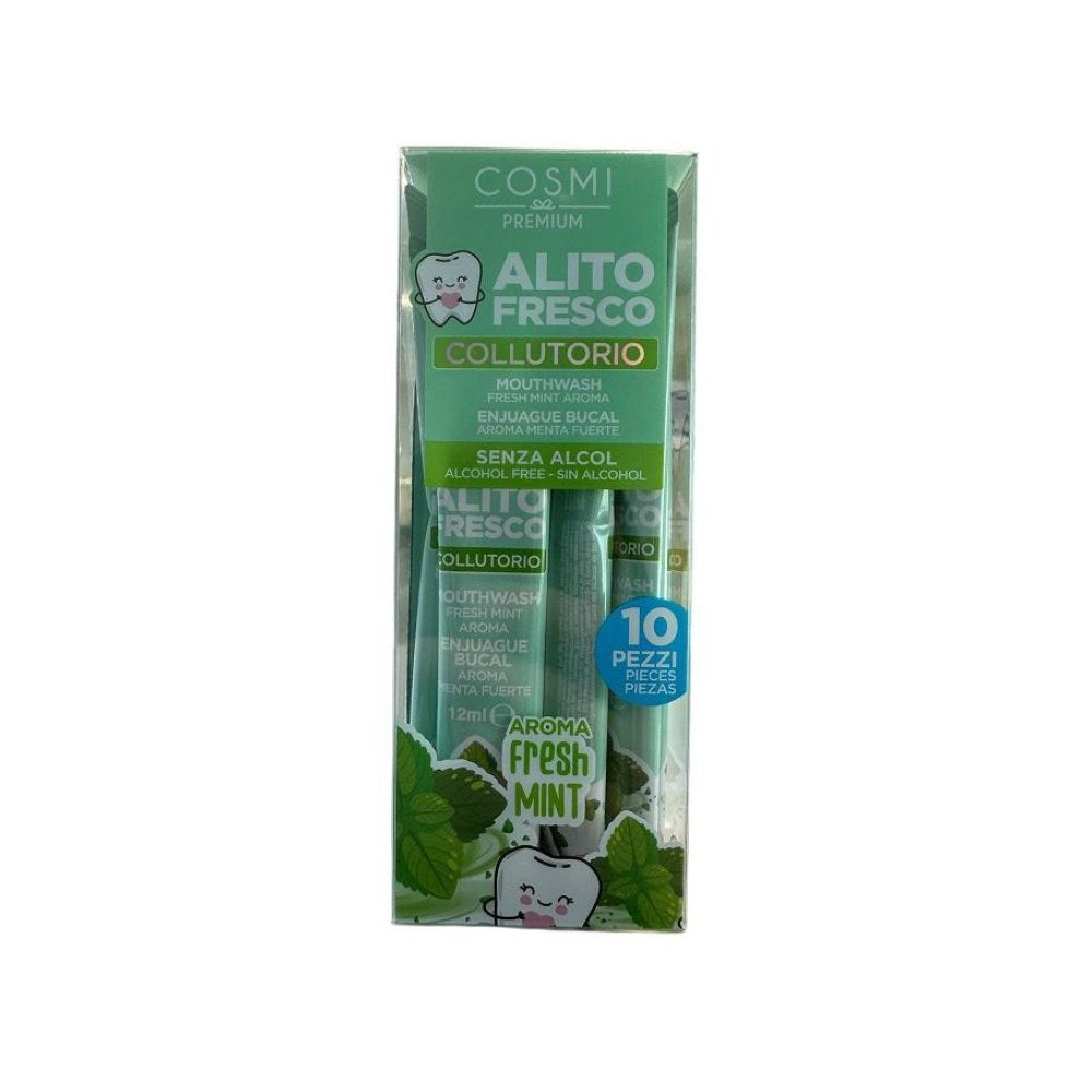 Cosmi Collutorio Fresh Mint 10 Pz 12 ml