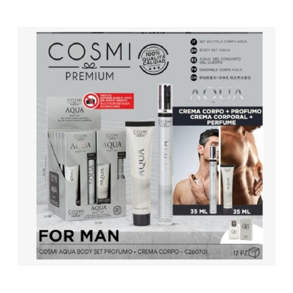 Cosmi Acqua Coffret EDT 35Ml + C/C 35Ml
