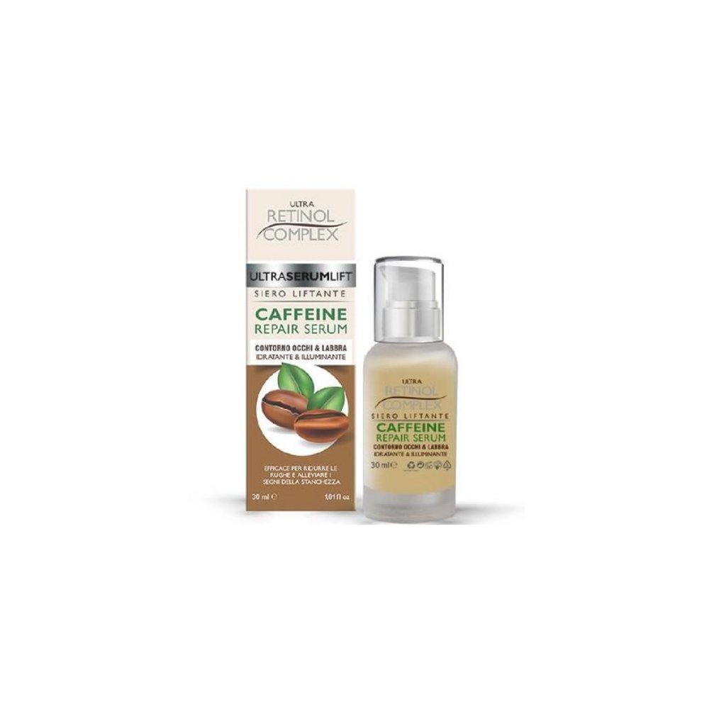 Ultra Retinol Complex Siero Viso Caffeine Contorno Occhi e Labbra 30 ml