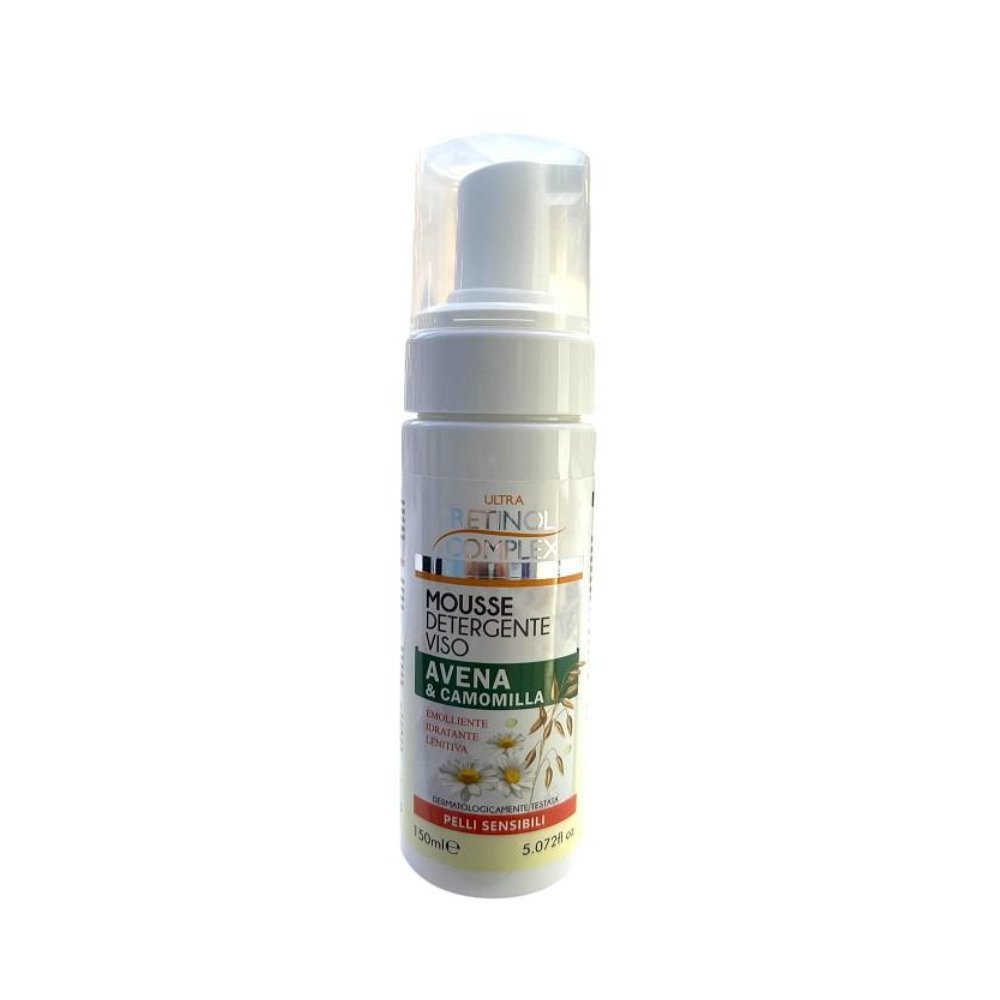 Ultra Retinol Complex Mousse Detergente Viso Avena 150 ml