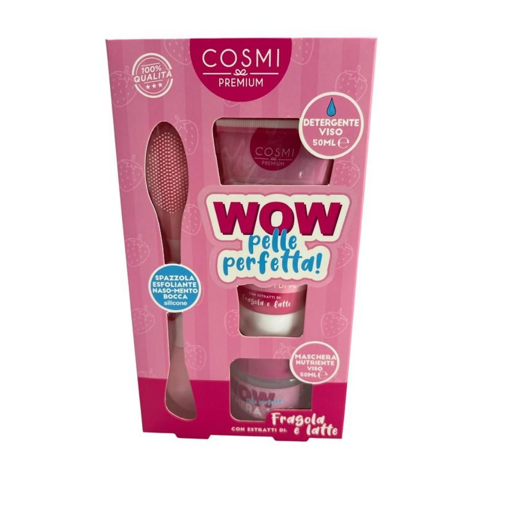 Cosmi Set Wow Pelle Perfetta Fragola