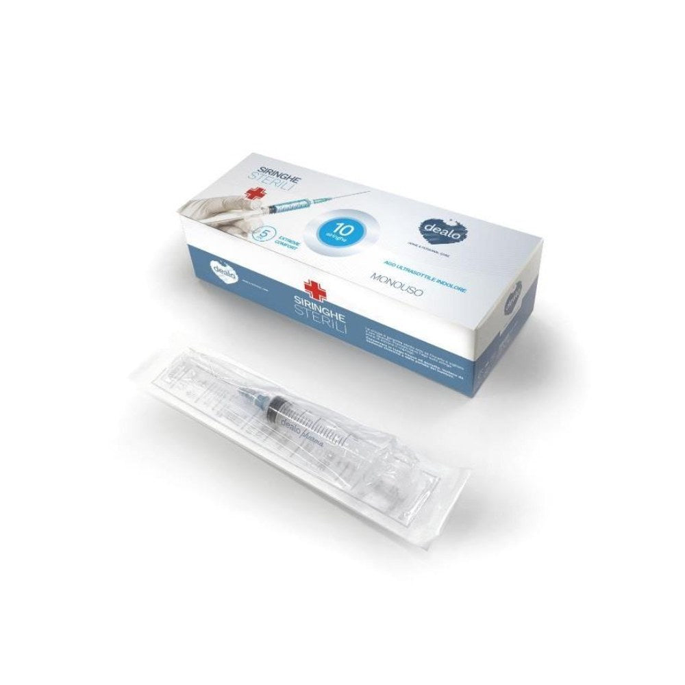Dealo 10 Siringhe Sterili 5 ml