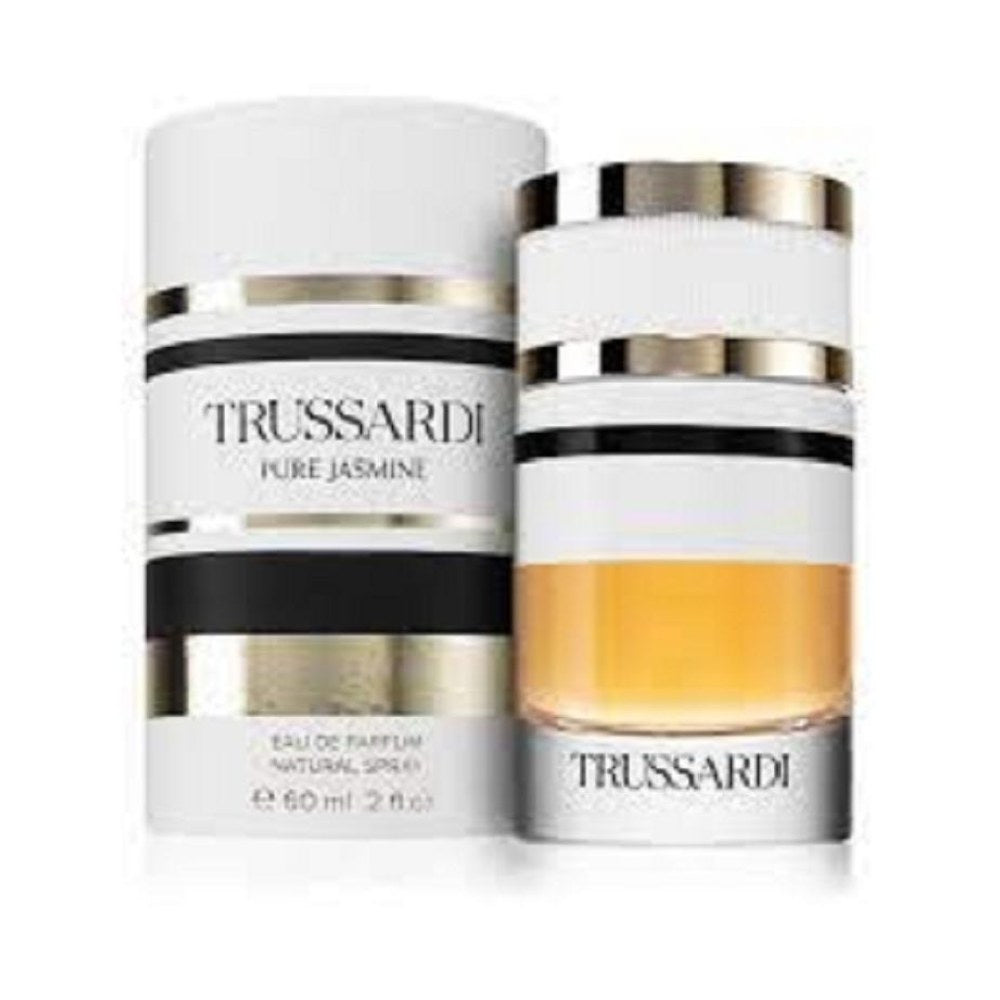 Trussardi Pure Jasmine Eau de Parfum donna 60ml flacone bianco
