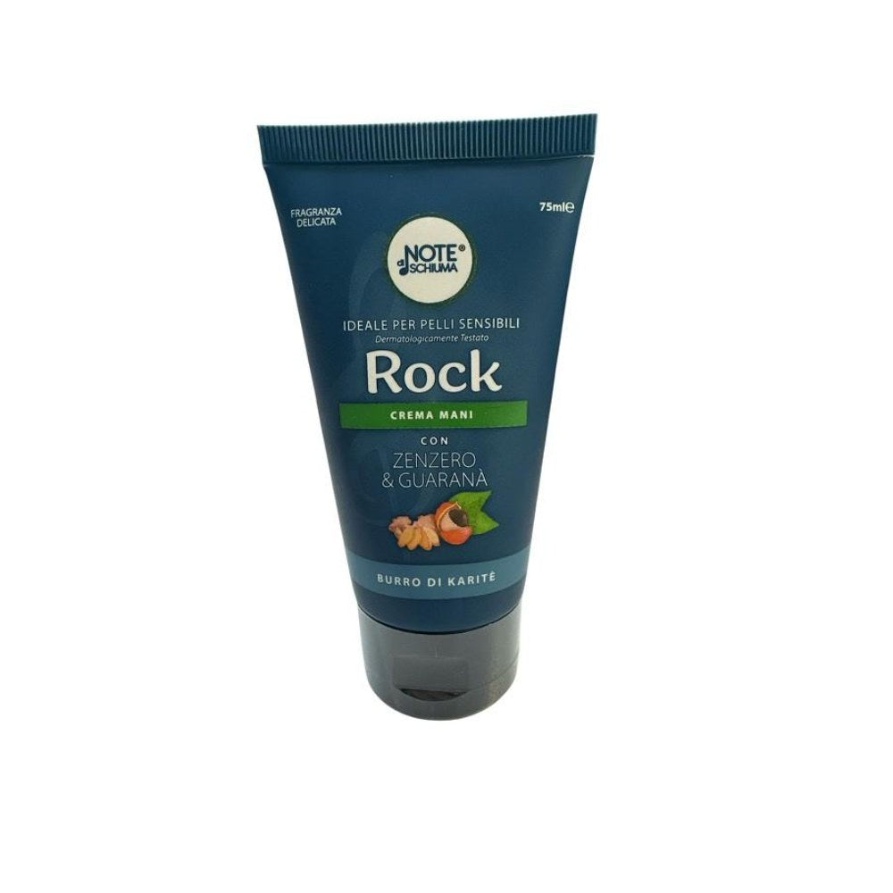 Note di Schiuma Rock Crema Mani 75 ml Zenzero e Guarana