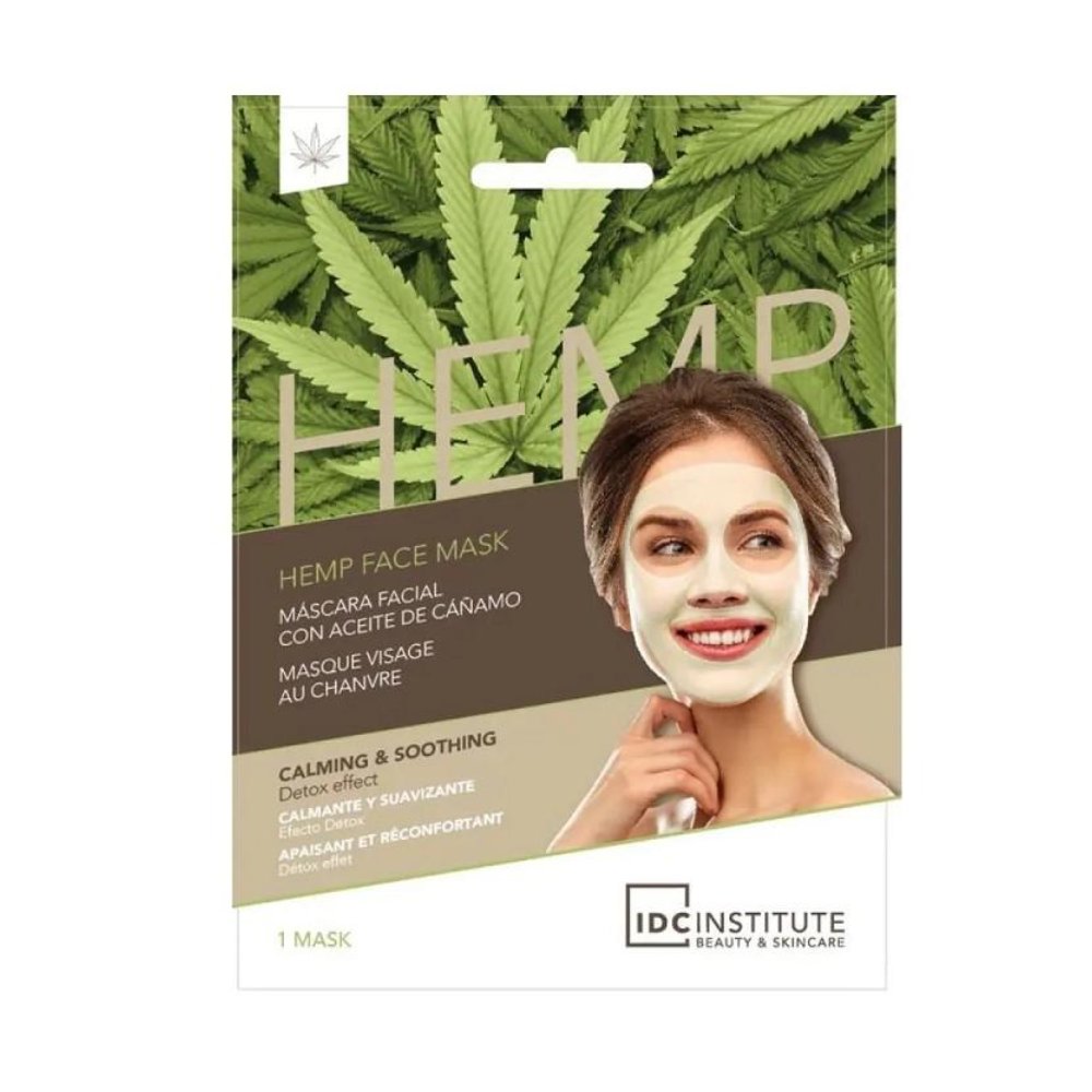 IDC Institute Hemp Face Mask Maschera Viso alla Cannabis