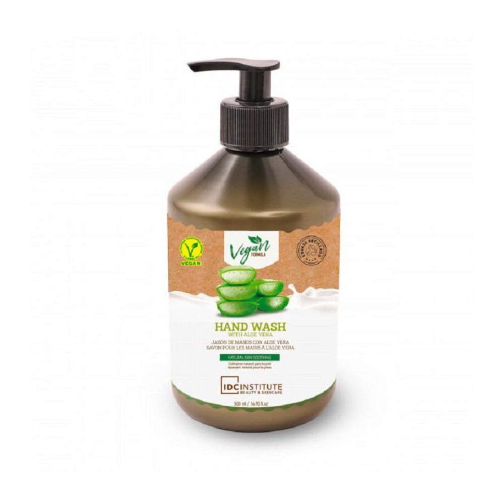 IDC Institute Sapone Mani Formula Vegana con Aloe Vera 500 ml