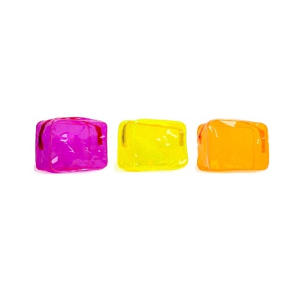 Idc Institute Neon Pochette Trasparente Colori Assortiti