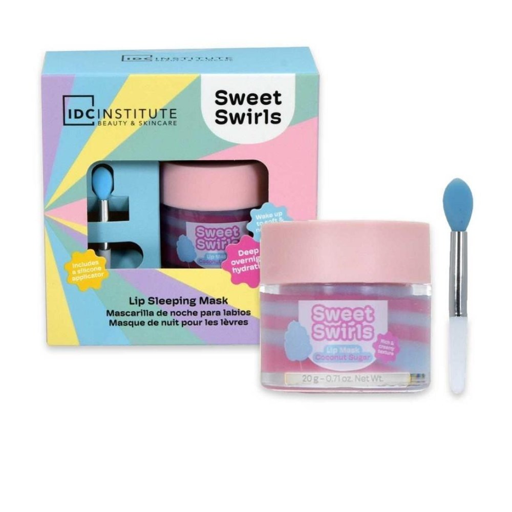 Idc Institute Sweet Swirls Coffret Maschera Notte Labbra + Applicatore