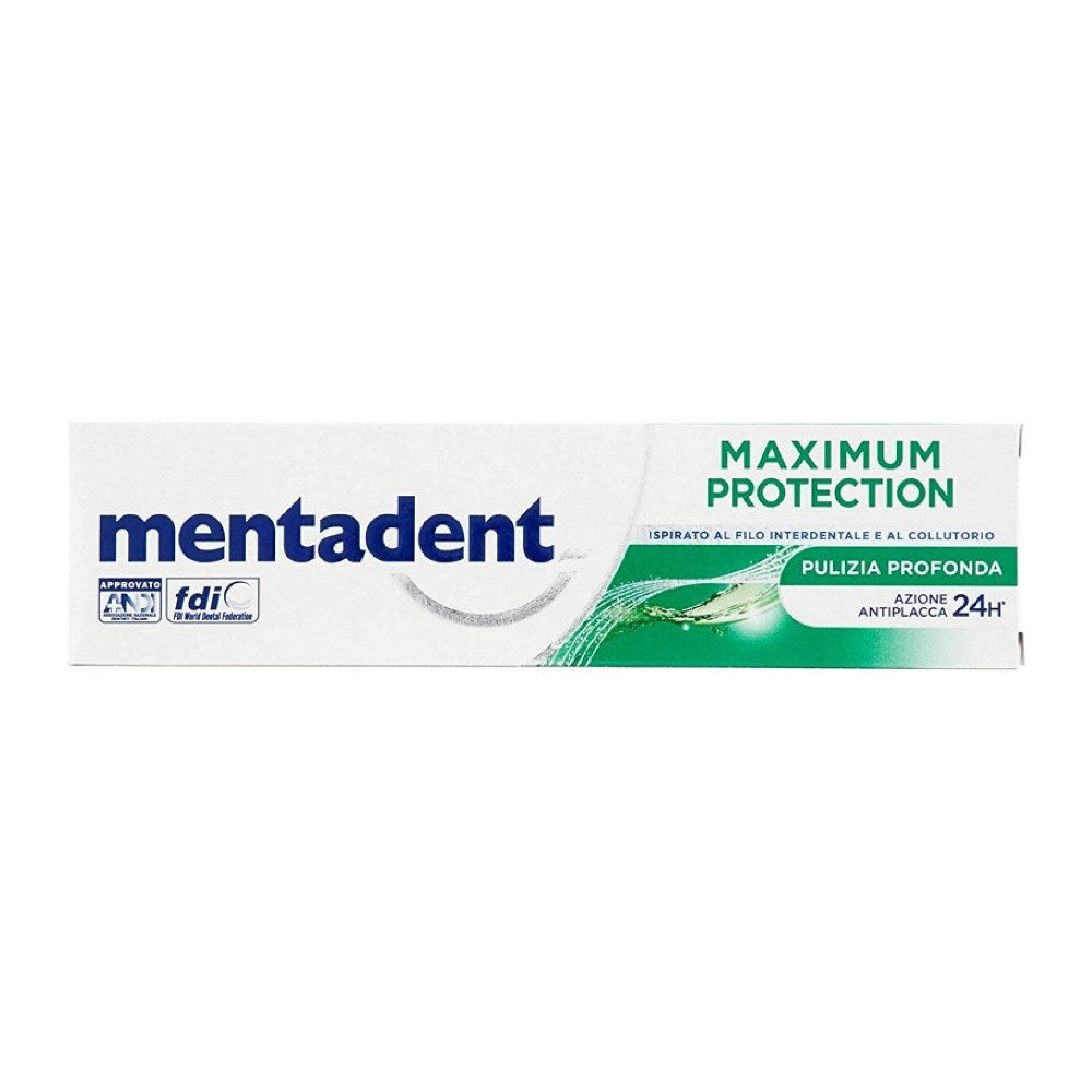 Mentadent Dentifricio Maximum Protection Pulizia Profonda 75 ml