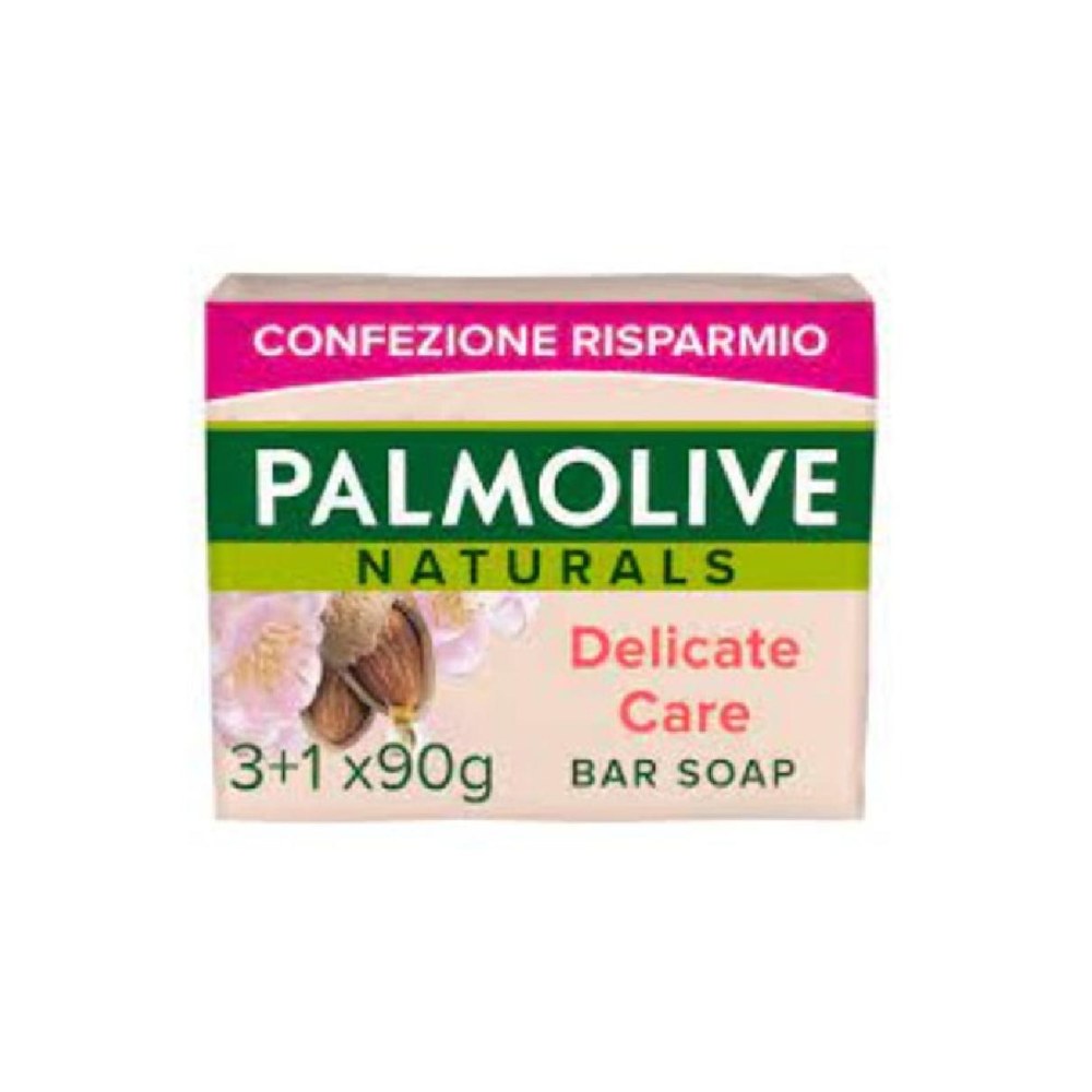 Palmolive Sapone Solido Latte di Mandorla 3+1 90 gr