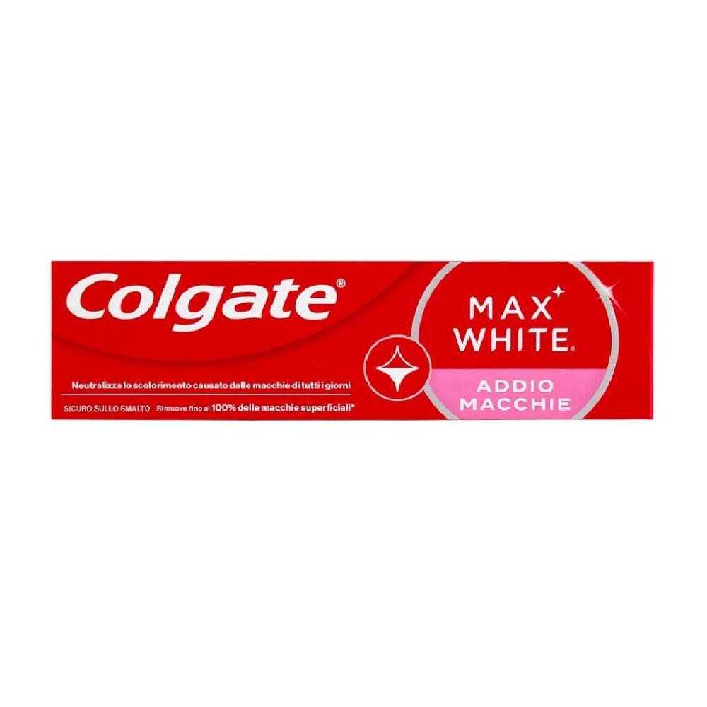 Colgate Dentifricio Max White Addio Macchie 75 ml