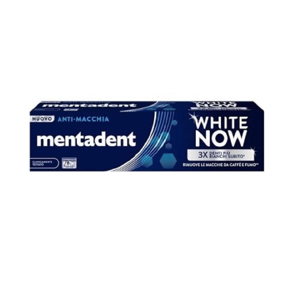 Mentadent Dentifricio White Now Anti-Macchia 75 ml