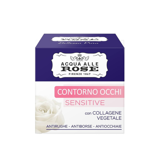 Acqua alle Rose Crema Antirughe Contorno Occhi 15 ml – Idratante e Levigante