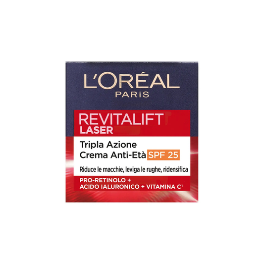 L'Oréal Paris Revitalift Laser Crema Viso Giorno SPF 25 – 50 ml
