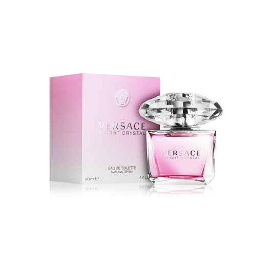 Versace Bright Crystal Eau de Toilette  Spray Donna - Profumo Floreale e Fruttato