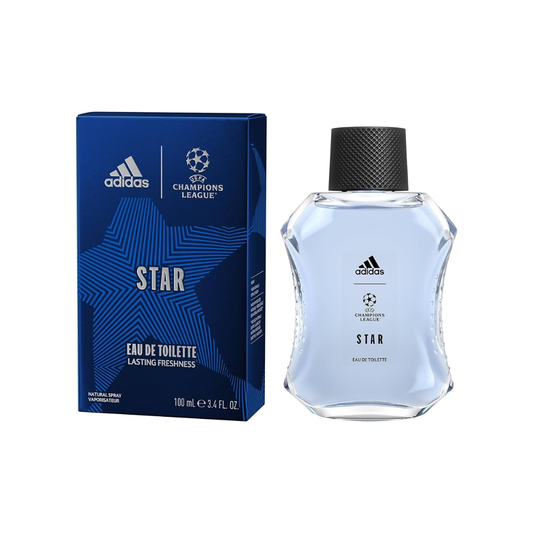 Adidas Star Eau de Toilette 100 ml – Fresco Aromatico Uomo
