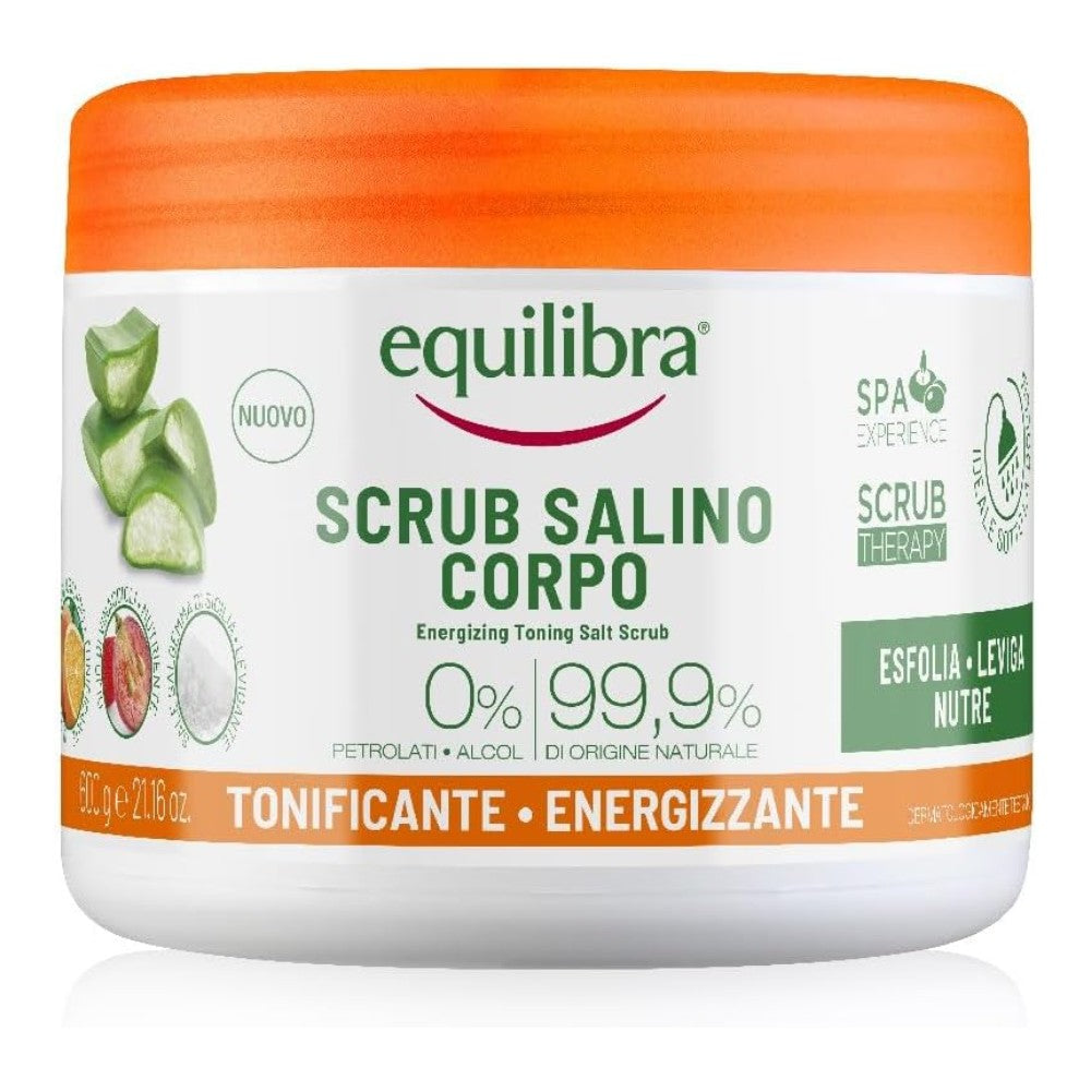Equilibra Scrub Salino Tonificante Energizzante 600 g
