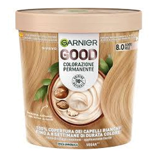 Garnier Good Colorazione Permanente Senza Ammoniaca – 8.0 Biondo Miele